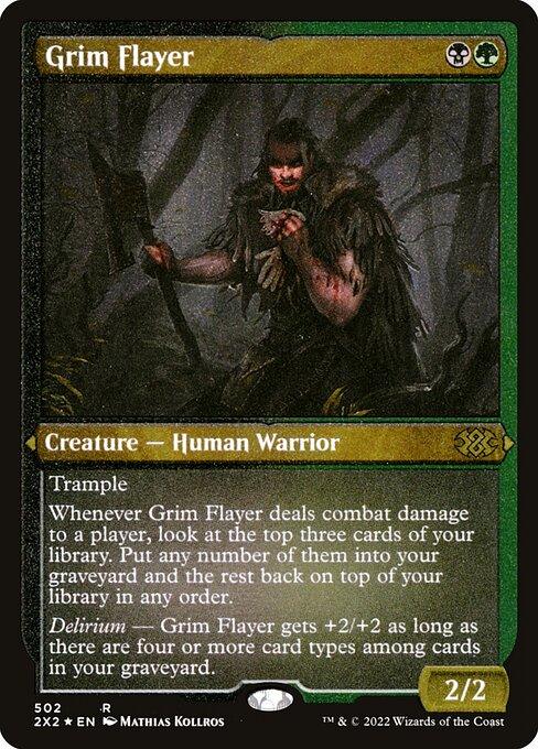 [Foil Etched] 2X2 502 Grim Flayer (Foil Etched) R