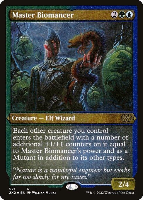 [Foil Etched] 2X2 521 Master Biomancer (Foil Etched) R