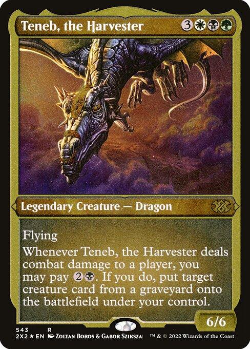 [Foil Etched] 2X2 543 Teneb, the Harvester (Foil Etched) R
