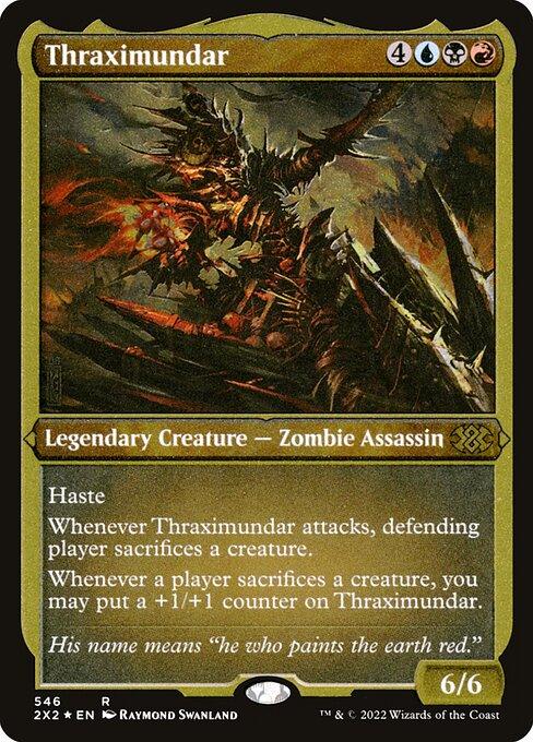 [Foil Etched] 2X2 546 Thraximundar (Foil Etched) R