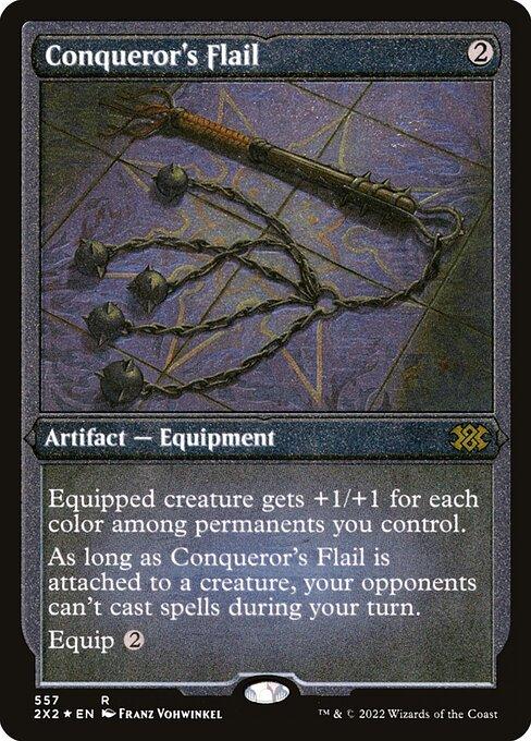 [Foil Etched] 2X2 557 Conqueror's Flail (Foil Etched) R