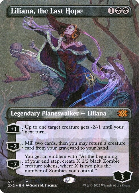2X2 573 Liliana, the Last Hope (Textured Foil - 573) M