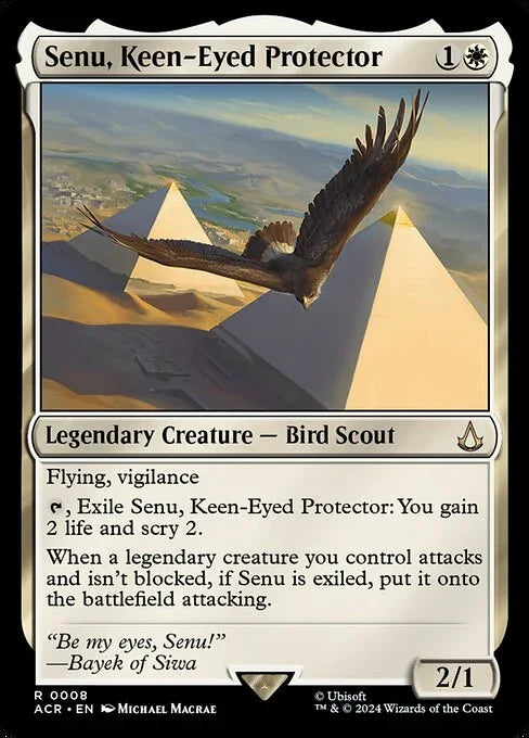[Foil] ACR 008 Senu, Keen-Eyed Protector R