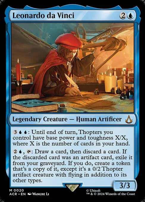 [Foil] ACR 020 Leonardo da Vinci M