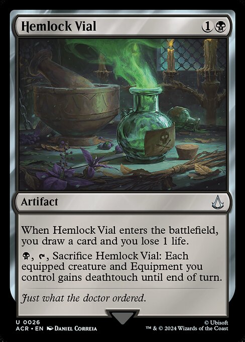 ACR 026 Hemlock Vial U