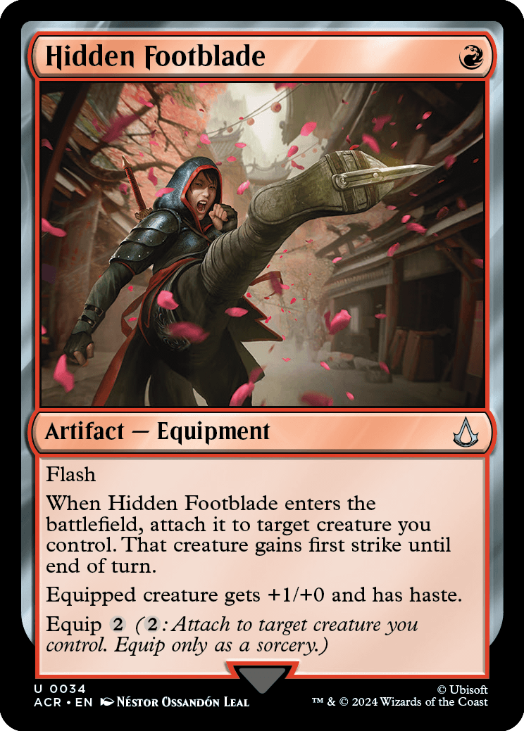 ACR 034 Hidden Footblade U