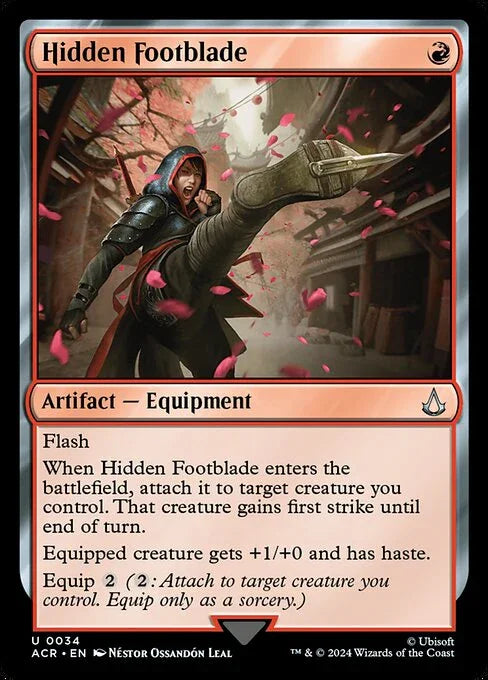 [Foil] ACR 034 Hidden Footblade U