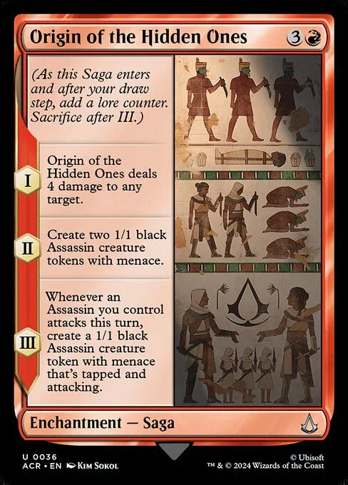[Foil] ACR 036 Origin of the Hidden Ones U