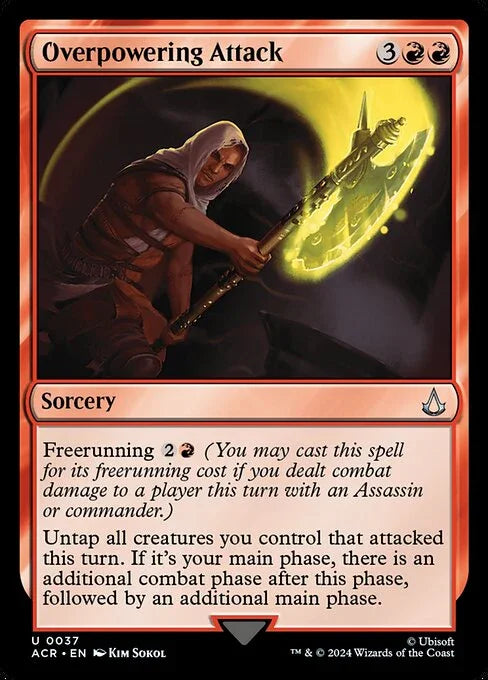 [Foil] ACR 037 Overpowering Attack U