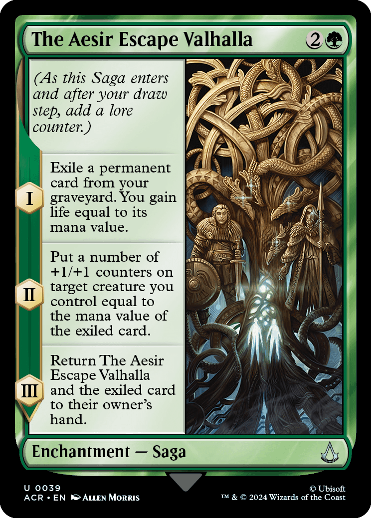 ACR 039 The Aesir Escape Valhalla U