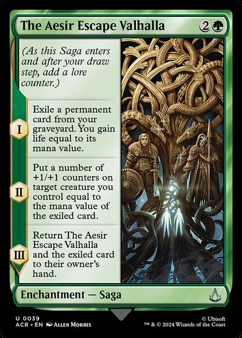 [Foil] ACR 039 The Aesir Escape Valhalla U