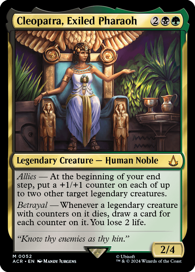 ACR 052 Cleopatra, Exiled Pharaoh M