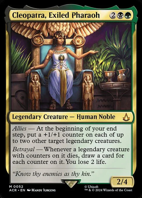 [Foil] ACR 052 Cleopatra, Exiled Pharaoh M