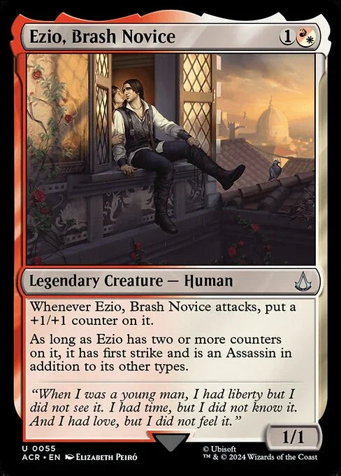 [Foil] ACR 055 Ezio, Brash Novice U