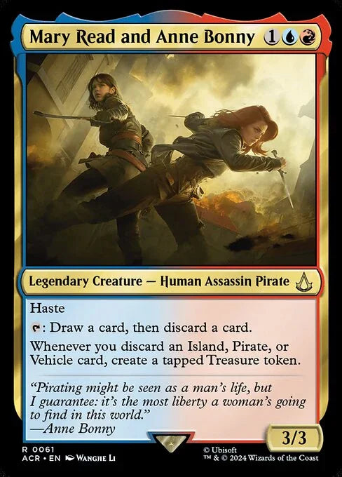 [Foil] ACR 061 Mary Read and Anne Bonny R