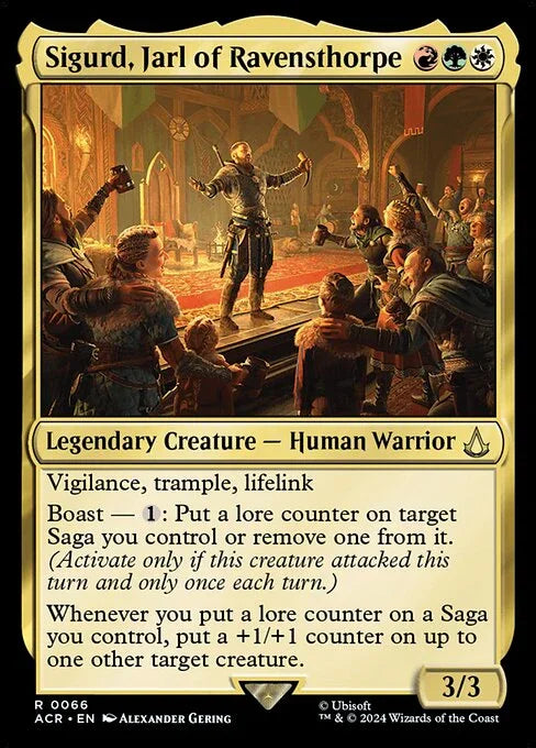 [Foil] ACR 066 Sigurd, Jarl of Ravensthorpe R