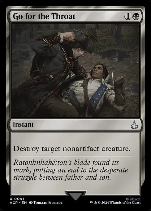[Foil] ACR 091 Go for the Throat U
