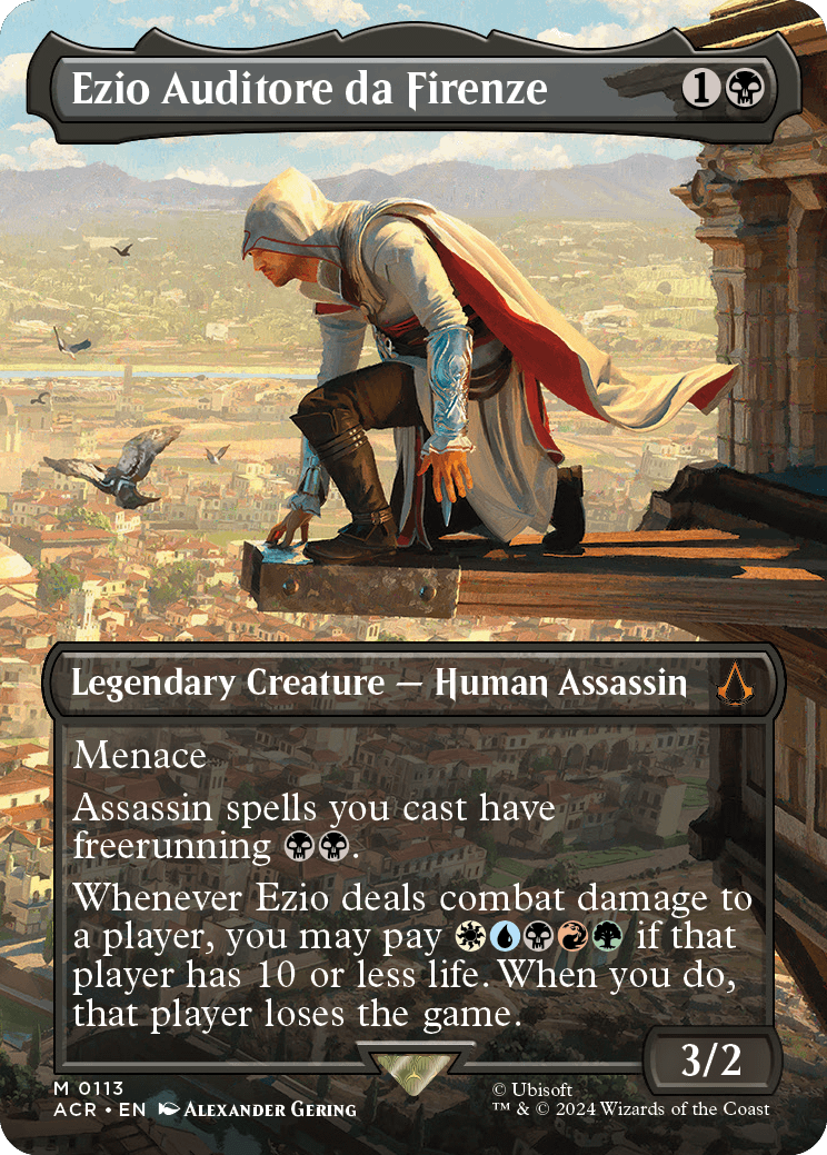 ACR 113 Ezio Auditore da Firenze (0113 - Borderless) M