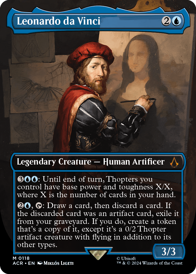 ACR 118 Leonardo da Vinci (0118 - Borderless) M