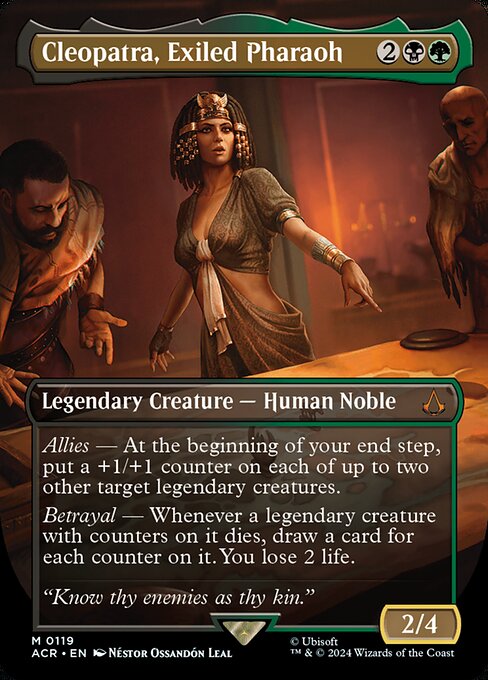 ACR 119 Cleopatra, Exiled Pharaoh (0119 - Borderless) M