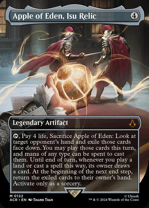 [Foil] ACR 122 Apple of Eden, Isu Relic (0122 - Borderless) M