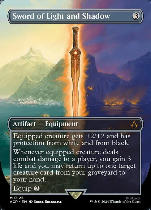 [Foil] ACR 125 Sword of Light and Shadow (0125 - Borderless) M