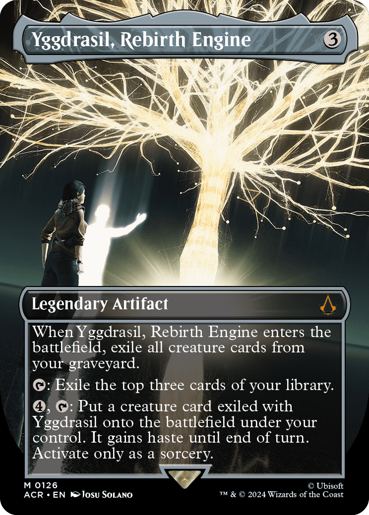 ACR 126 Yggdrasil, Rebirth Engine (0126 - Borderless) M
