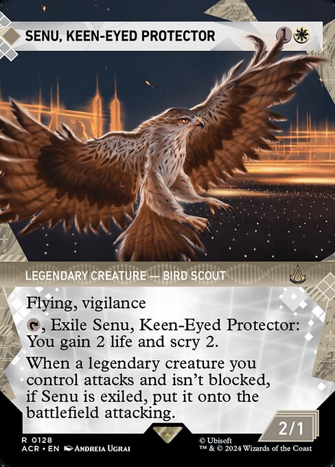 ACR 128 Senu, Keen-Eyed Protector (0128 - Showcase) R