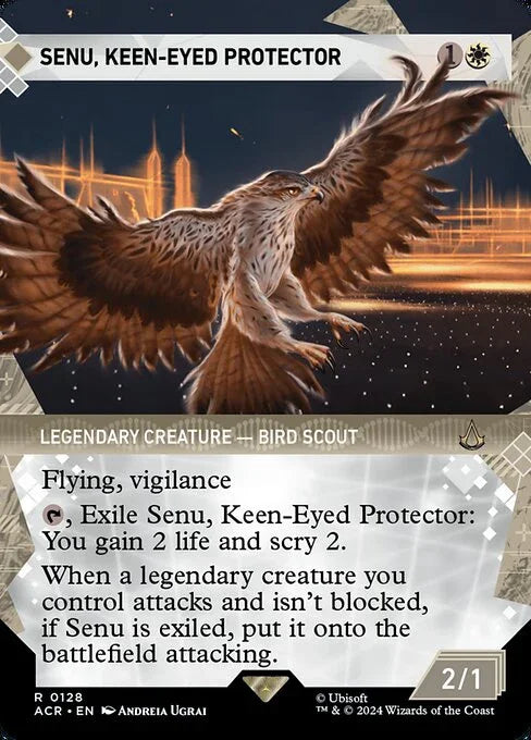 [Foil] ACR 128 Senu, Keen-Eyed Protector (0128 - Showcase) R