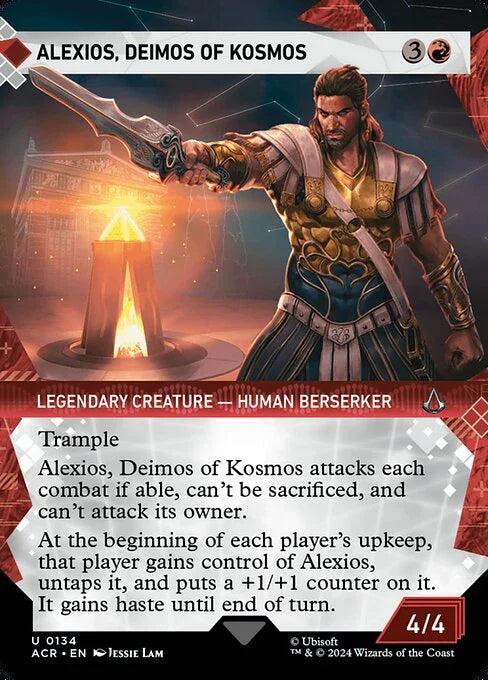 [Foil] ACR 134 Alexios, Deimos of Kosmos (0134 - Showcase) U