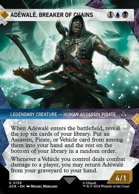 [Foil] ACR 136 Adewale, Breaker of Chains (0136 - Showcase) U
