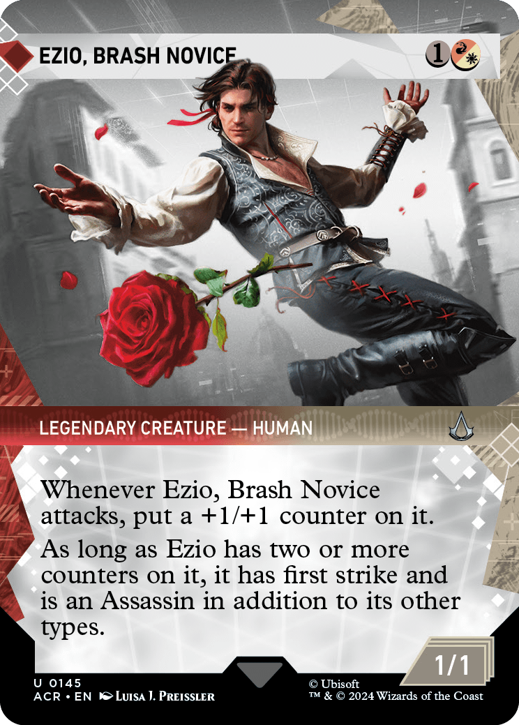ACR 145 Ezio, Brash Novice (0145 - Showcase) U