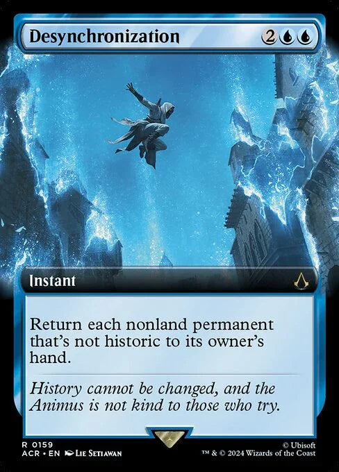[Foil] ACR 159 Desynchronization (0159 - Extended Art) R
