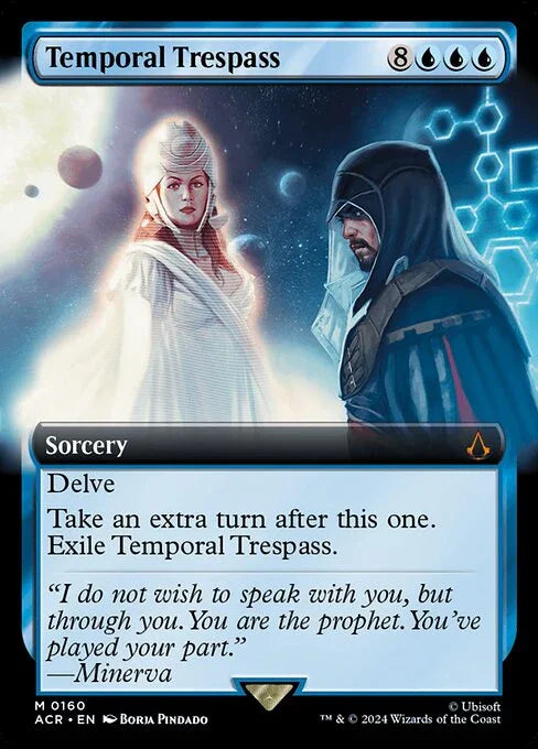 [Foil] ACR 160 Temporal Trespass (0160 - Extended Art) M