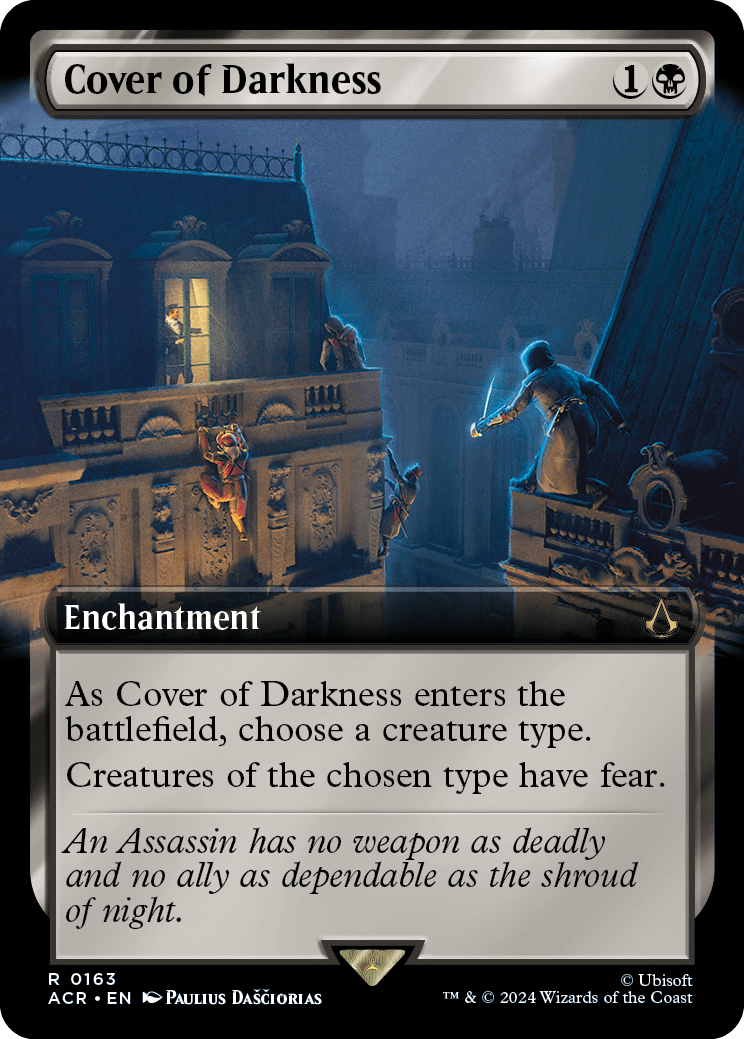 ACR 163 Cover of Darkness (0163 - Extended Art) R