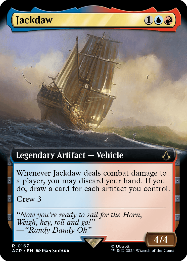 ACR 167 Jackdaw (0167 - Extended Art) R