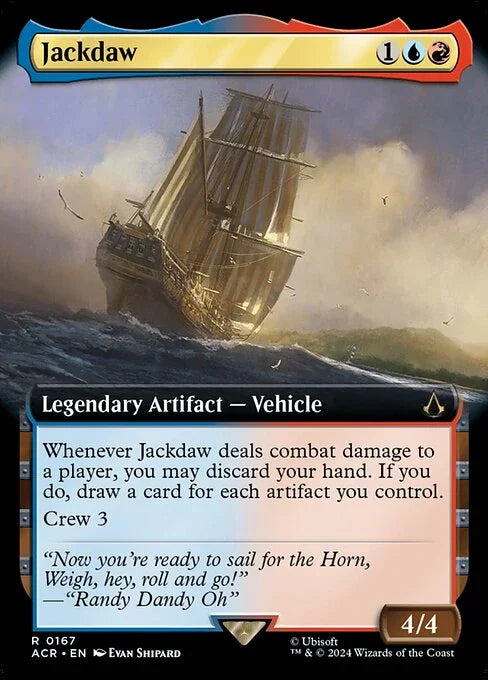 [Foil] ACR 167 Jackdaw (0167 - Extended Art) R