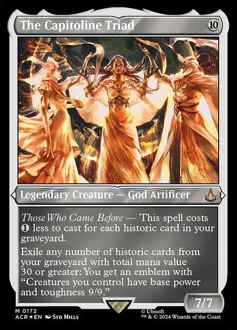 [Foil] ACR 172 The Capitoline Triad (0172 - Etched Foil) M