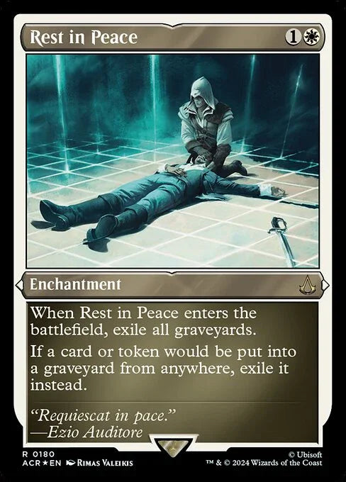 [Foil Etched] ACR 180 Rest in Peace (0180 - Foil Etched) R