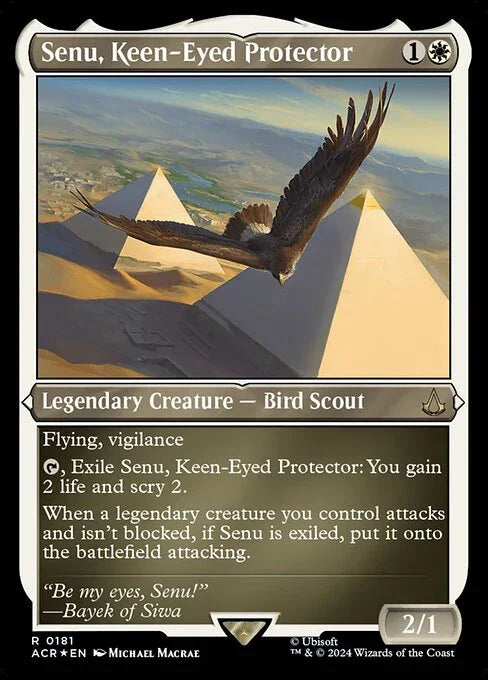 [Foil Etched] ACR 181 Senu, Keen-Eyed Protector (0181 - Foil Etched) R
