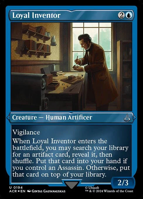 [Foil Etched] ACR 194 Loyal Inventor (0194 - Foil Etched) U