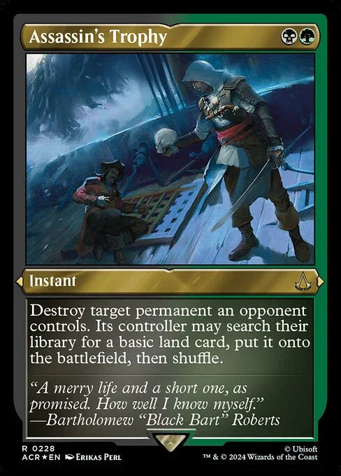 [Foil Etched] ACR 228 Assassin's Trophy (0228 - Foil Etched) R