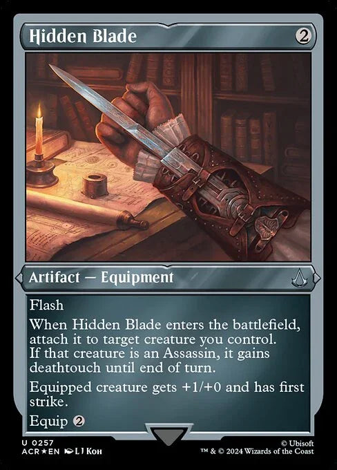 [Foil Etched] ACR 257 Hidden Blade (0257 - Foil Etched) U