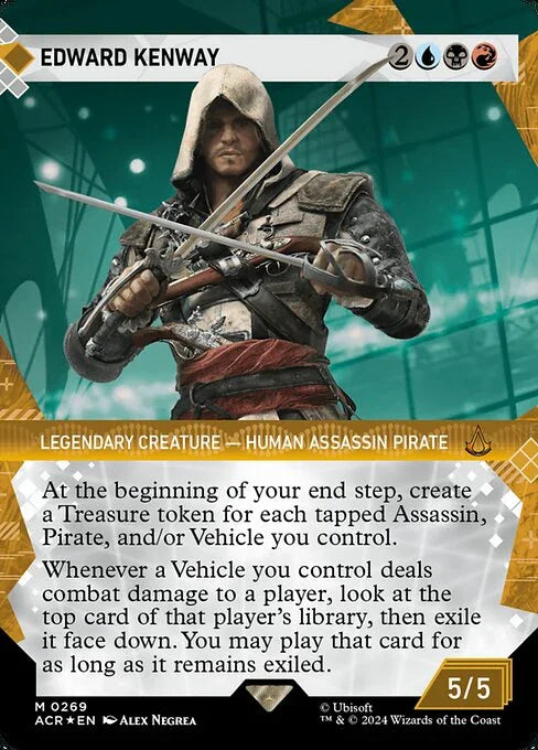[Foil] ACR 269 Edward Kenway (0269 - Textured Foil) M