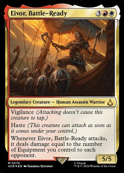 [Foil] ACR 274 Eivor, Battle-Ready (Starter Kit Foil) M