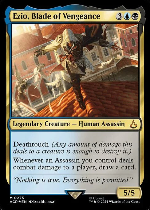 [Foil] ACR 275 Ezio, Blade of Vengeance (Starter Kit Foil) M