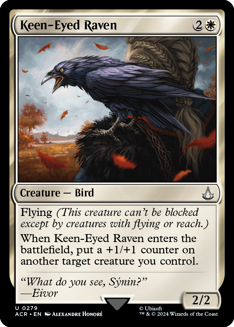 ACR 279 Keen-Eyed Raven (Starter Kit) U