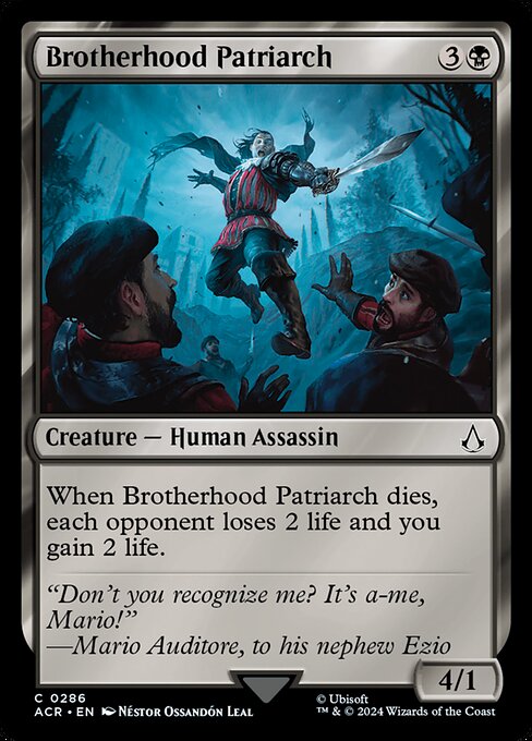 ACR 286 Brotherhood Patriarch (Starter Kit) C