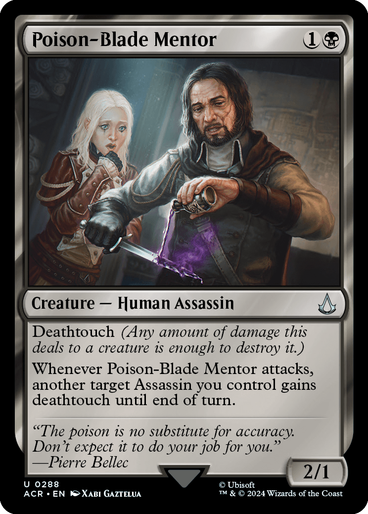 ACR 288 Poison-Blade Mentor (Starter Kit) U