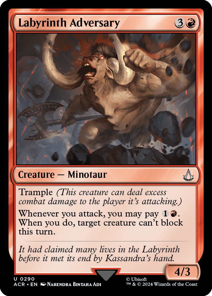 ACR 290 Labyrinth Adversary (Starter Kit) U